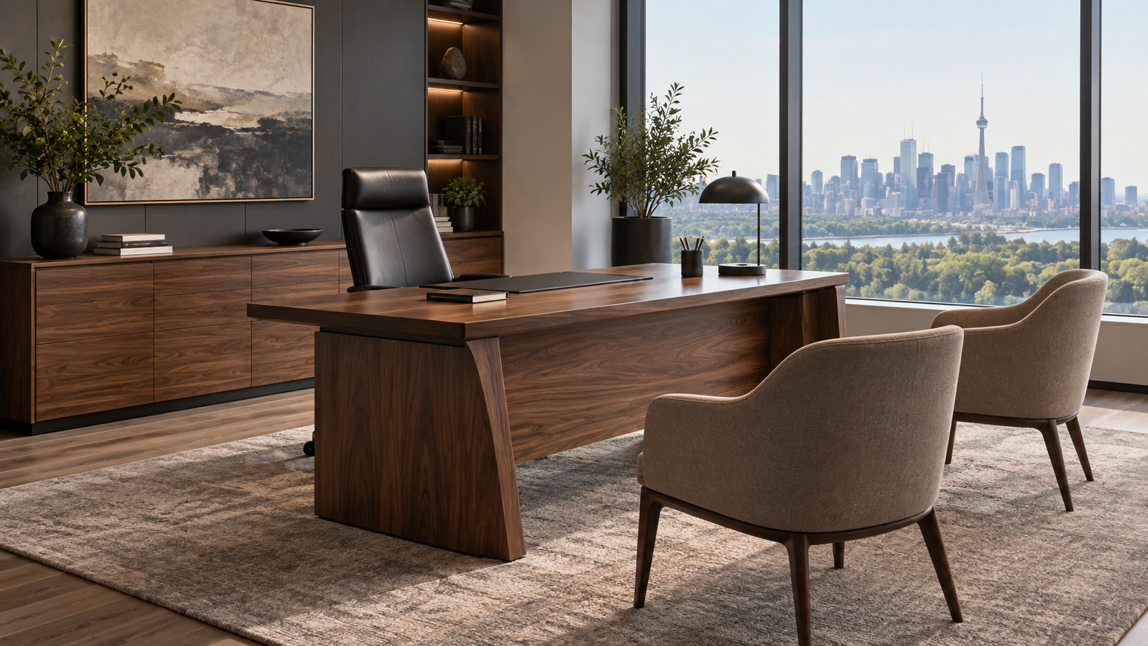 Executive Office Furniture in Ontario: Building a Workspace That Reflects Your Leadership Style