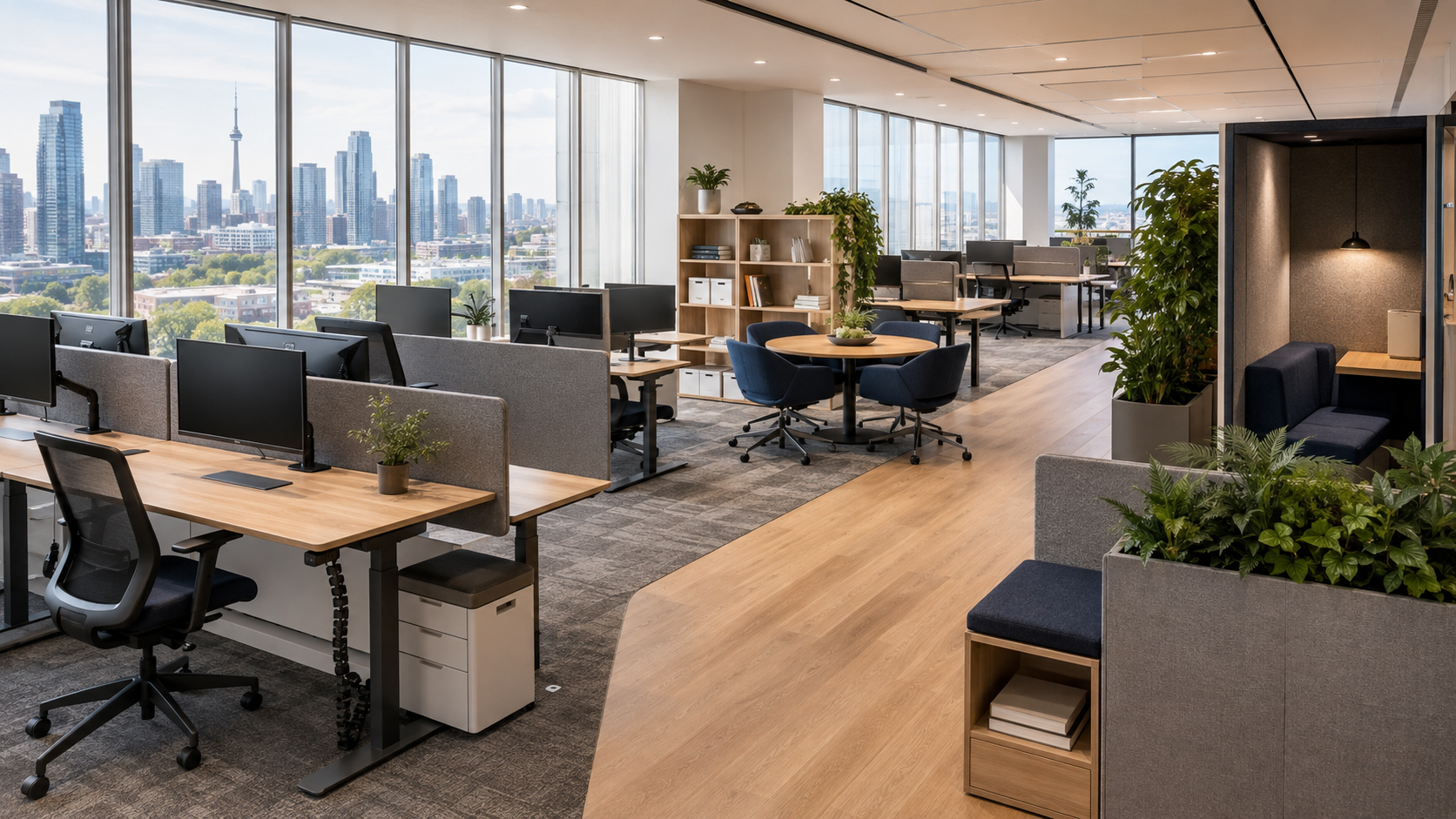 How to Design a Productive Office Layout in Ontario with the Right Furniture Choices